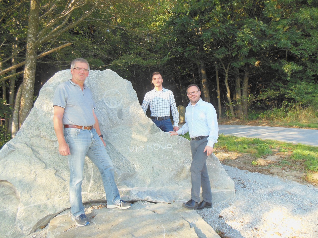 VIa Nova-Stein in Nammering